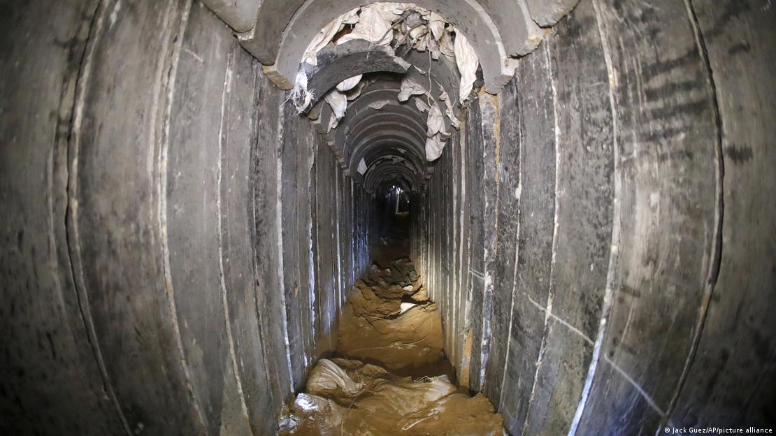 Arşiv fotoğrafı: Gazze Şeridi'nin altındaki tünellerden biri