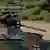 Zırhlı araç üstünde, Alman Silahlı Kuvvetleri'ne ait Milan tipi roketatarı tutan bir asker - (28.03.2018)