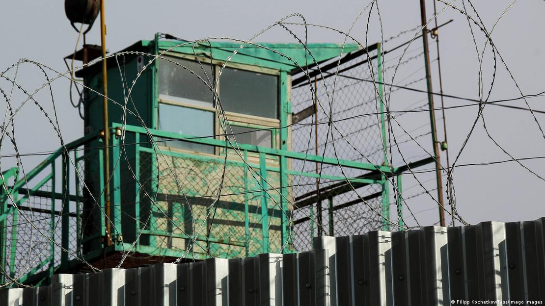 Rusya'daki bir hapishanenin gözetleme kulesi