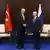 Cumhurbaşkanı Erdoğan ve Rusya lideri Putin'in Ekim ayında Astana'da gerçekleştirdiği görüşmeden bir kare