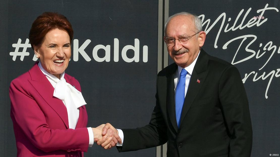 İYİ Parti lideri Meral Akşener ve CHP lideri Kemal Kılıçdaroğlu 