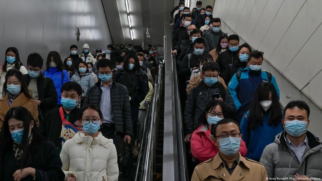 Pekin'de bir metro