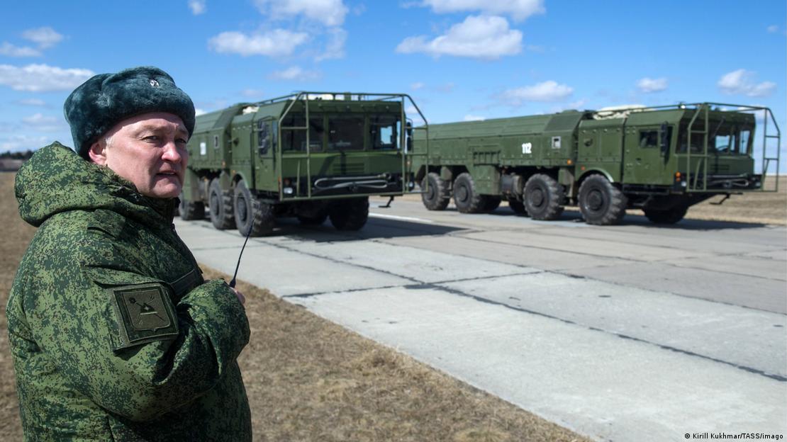 Rus ordusuna ait İskender M füze rampaları