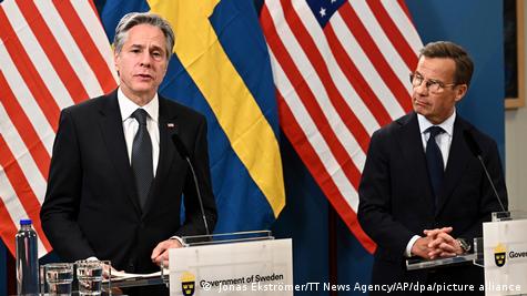 ABD Dışişleri Bakanı Antony Blinken ve İsveç Başbakanı Ulf Kristersson