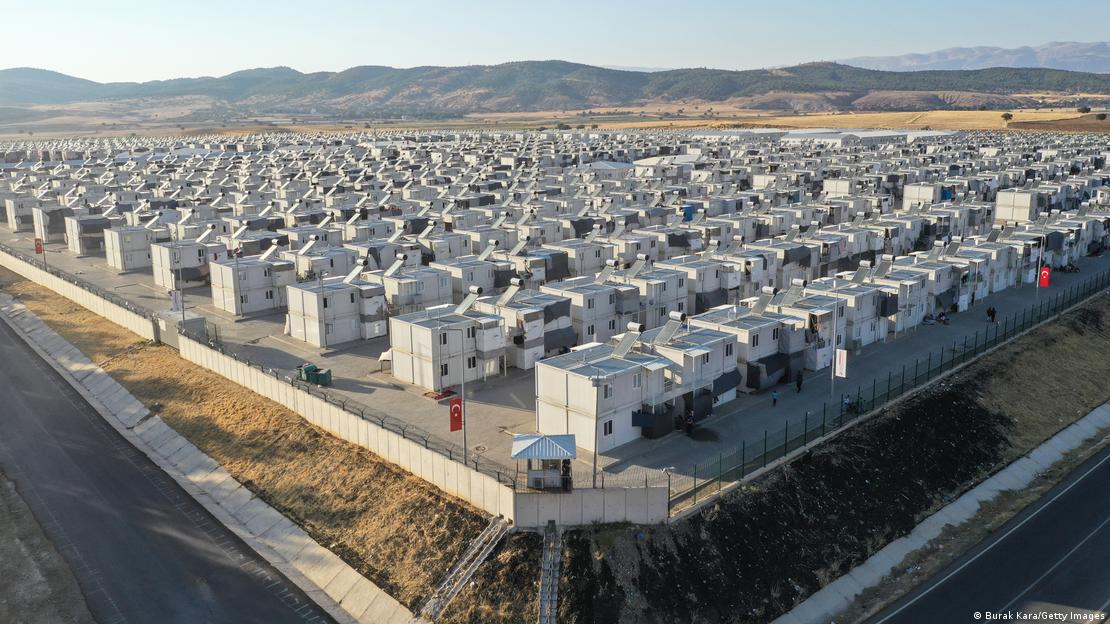 Kahramanmaraş'ta sığınmacı kampı