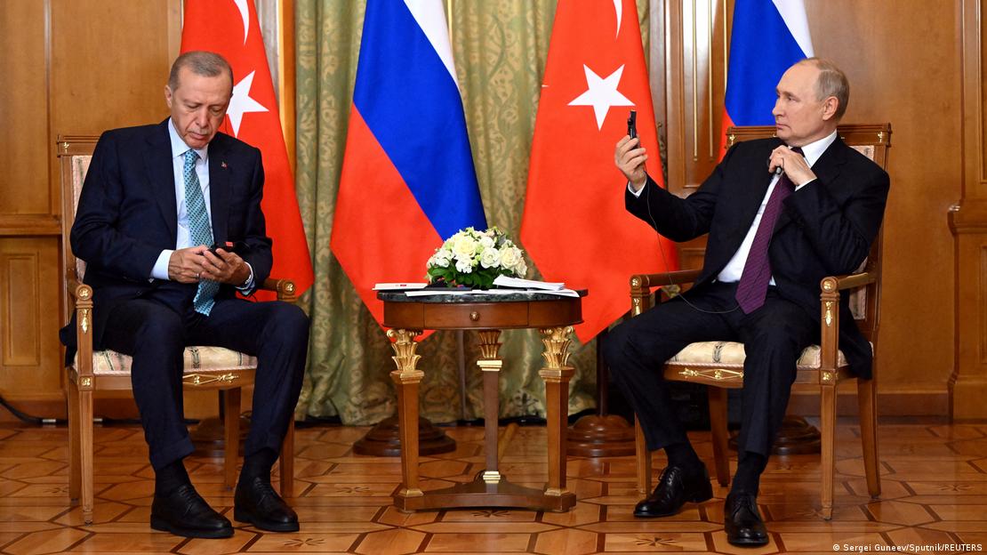 Cumhurbaşkanı Recep Tayyip Erdoğan ve Rusya Devlet Başkanı Vladimir Putin - (04.09.2023)