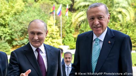 Rusya Devlet Başkanı Putin ve Cumhurbaşkanı Erdoğan